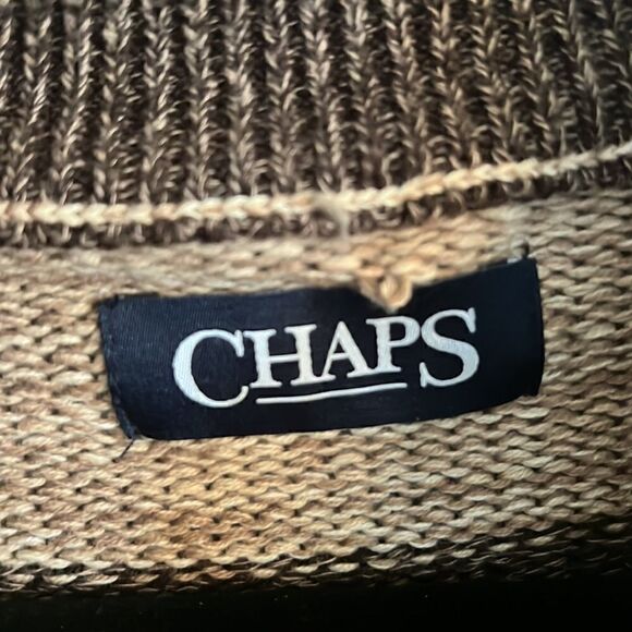 Men’s 2XL XXL Grandpa core half zip thick chunky striped sweater - Picture 6 of 10